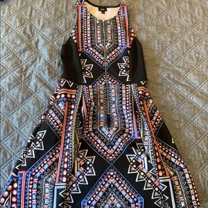 Mossimo Geometric Skater Dress